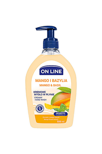 ON LİNE 24 Liquid soap with mango and basil On Line, 500ml