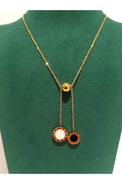 Monalisa Home قلادة فاخرة ذات لون ذهبي