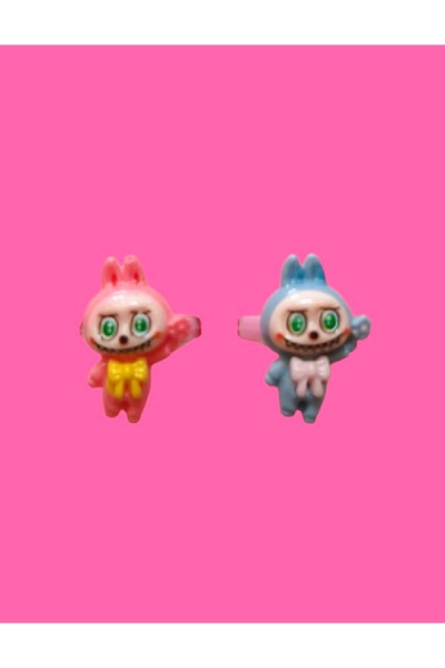 madam shushu خاتم لافوبو مع لعبة مكونة من قطعتين