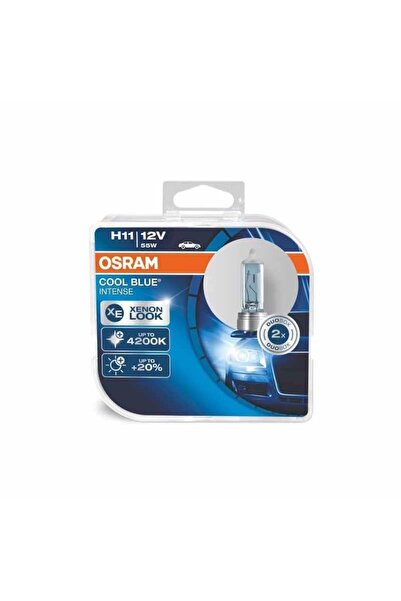 Osram Far Ampulü Halojen Mavi H11 12V 55W 64211 CBI