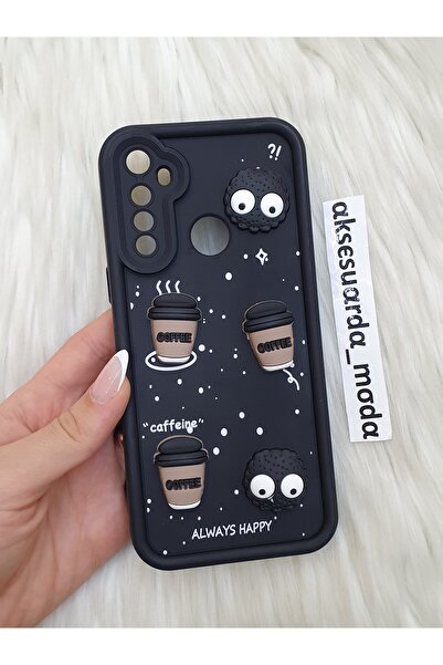 ZB Aksesuarda Moda حافظة سيليكون متوافقة مع هاتف REALME 5i - 6i - C3