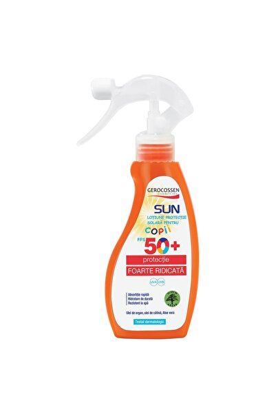 GEROCOSSEN Spray cu protectie solara SPF 50+ pentru copii Sun, 200 ml