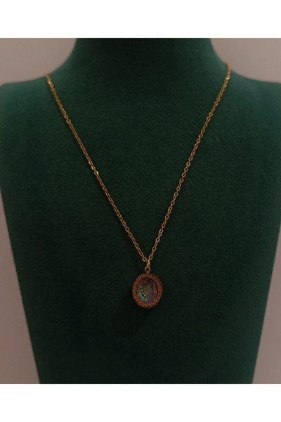 Monalisa Home قلادة فاخرة ذات لون ذهبي