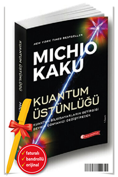 ODTÜ Geliştirme Vakfı Yayıncılık Alfa Kalem+ Kuantum Üstünlüğü (Michio Kaku) ...