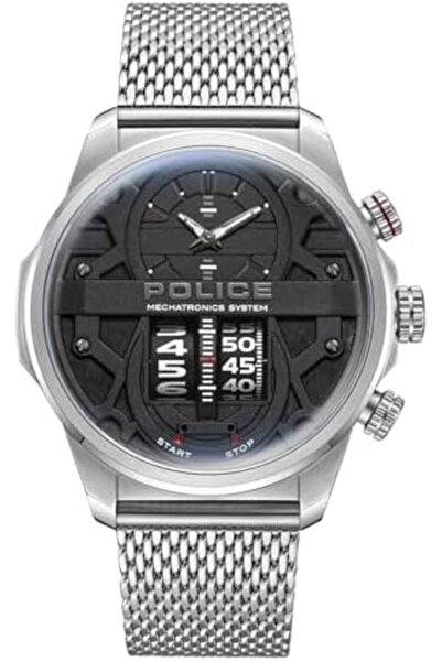 Police ساعة روتوركروم للرجال بسوار من الفولاذ المقاوم للصدأ