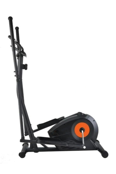 EGG Elliptical exercise bike with smart LCD screen: measures pulse via hand, ideal for workouts.