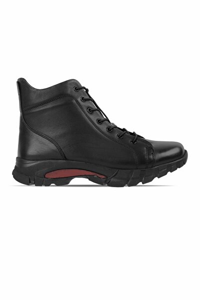 MY DERİ Ovy Жіночі Чоботи з натуральної шкіри на шнурівці та блискавці 4117