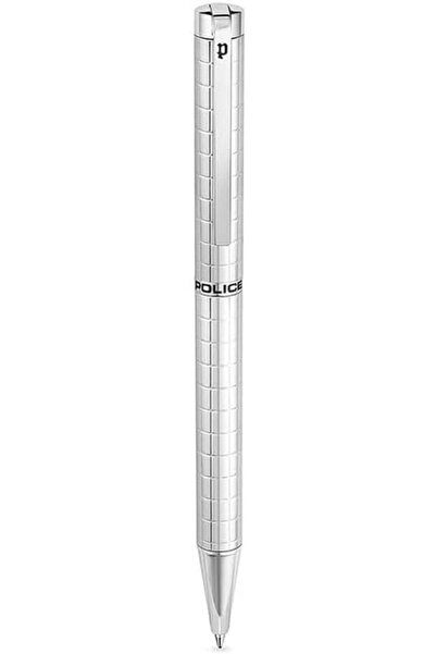 Police Precision Pen Textured Barrel Smooth Upper Body Signature Band P Logo ...