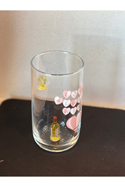 Sage Minyatür Desenli Su Bardağı