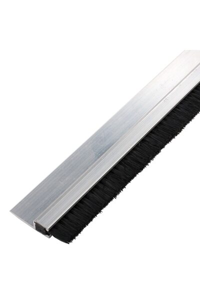 OEM Brush for door sealing and insulation, applied, with aluminum support, 90 cm