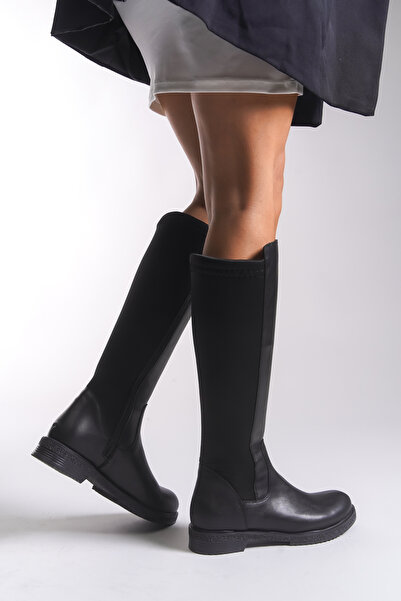 Riccon Dámské kozačky 00120100 Černé