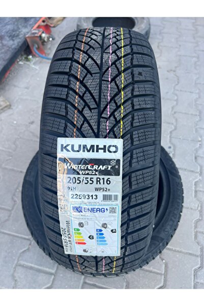 Kumho 205/55R16 WP52 91H KIŞLIK LASTİK 2025 TARİHLİ