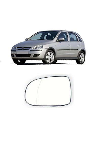 CMEPARTS Opel Corsa C 2000-2006 Uyumlu Sol (Şöför Tarafı) Dış Dikiz Aynası Ca...