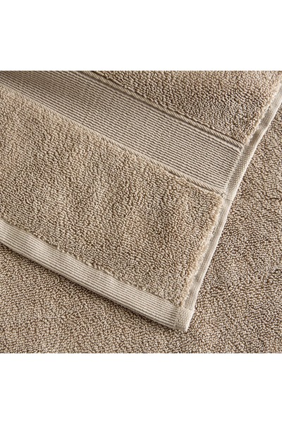 Generic Eco Soft 4-Piece 650 GSM Organic Turkish Cotton Fingertip Towel Set - 30x30 cm