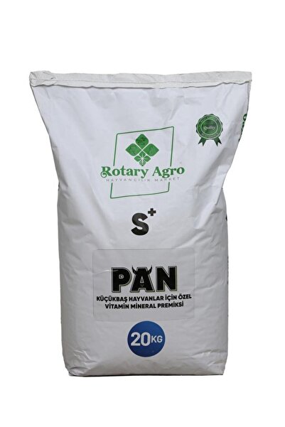 Genel Markalar Pan S Plus Küçükbaşlar Için Vitamin Mineral Desteği Pelet 20 Kg