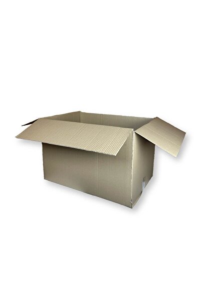 Home 5 Adet 60x40x40 Sağlam Taşıma Kolisi Tek Oluklu Boş Koli, Karton Kutu, Çeyiz Kutusu, Taşınma Kolisi