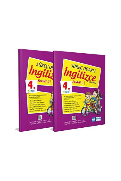 Giriş Yayınları 4. Sınıf Süreç Odaklı İngilizce (2 Fasikül)