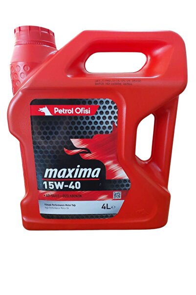 Petrol Ofisi Maxima 15W-40 Motor Yağı (Ü.T:2025)