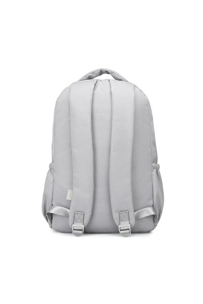 SMART BAGS Sırt Çantası Okul Boyu Kalem Kutusu Hediyeli 3196 - Açık Gri