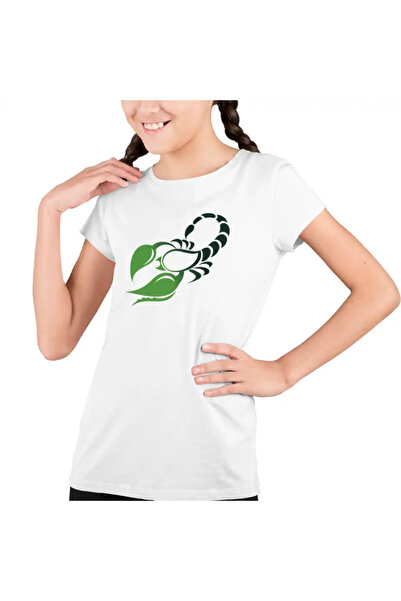 OEM Παιδικό Κορίτσι Σκορπιός Ωροσκόπιο Αστρολογία Ζώδιο T-shirt Σκορπιός