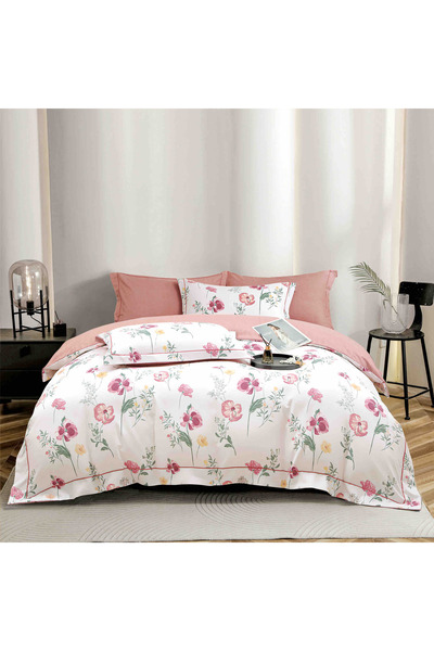 CHIRASO CHIRASO Bedding, LUX, Gift Box, ELASTIC Sheet 180x200+30cm, Duvet Cover 200x230, 4 Pillowcases