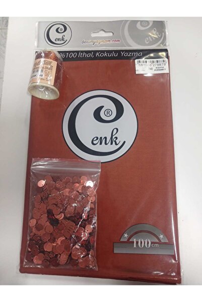 Cenk Düz Yazma Altınbaşak İp Pul Seti No:748 Koyu Kiremit