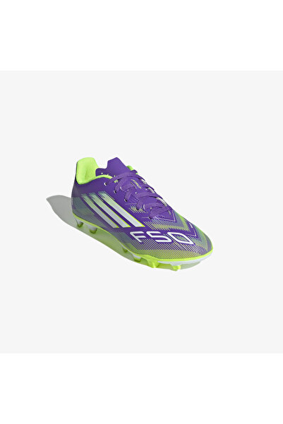 adidas F50 Club Firm-Multi Ground Kids Purple Turf Soccer Shoes