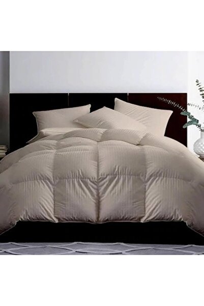 PATONE Pilota Lana Damasc Crem 200x215, pentru 2 persoane, PLIDCREM200