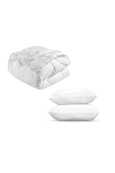 PATONE ALBA Quilted Winter Microfiber Duvet Set, 140x210cm and 2 Quilted Pillowcases, 50x70cm