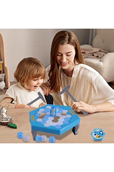 Generic Save Penguin Break Ice Board Game for Kids 4-8, Ice Breaker Save Penguin On Ice Family Funny