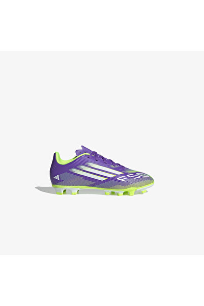 adidas F50 Club Firm-Multi Ground Kids Purple Turf Soccer Shoes