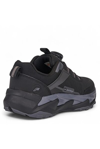 Tuğba Ortopedi 4803 Ανδρικό μαύρο/καπνιστό αδιάβροχο άνετο αθλητικό παπούτσι