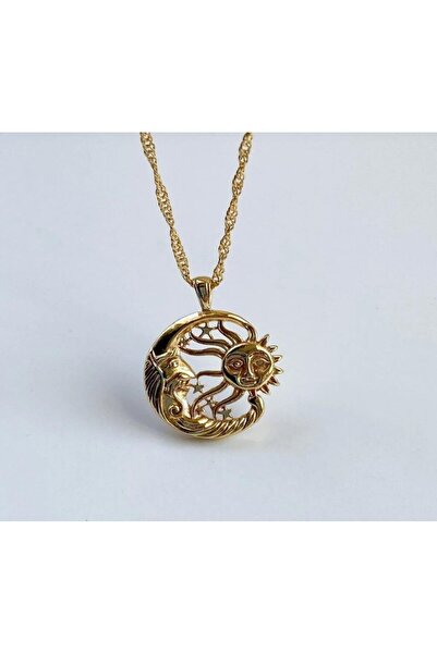 Venus Design Ay Güneş Kolye