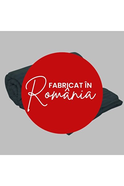 PATONE Winter quilt, 200x220cm, 100% natural wool, polycotton damask, quilted, anthracite