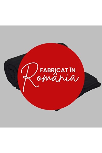 PATONE Winter quilt, 140x210cm, 100% natural wool, polycotton damask, quilted, black