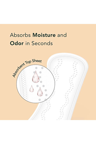 Rael_SA فوط صحية طويلة من القطن العضوي الكوري من رايل، عبوة من 18 فوطة صحية يومية ناعمة للبشرة الحساسة