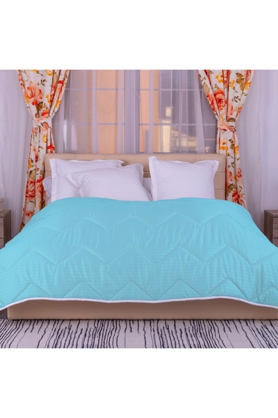 PATONE Winter Wool Damask Polycotton Duvet Set BLUE 200x220cm and 2 Quilted P...