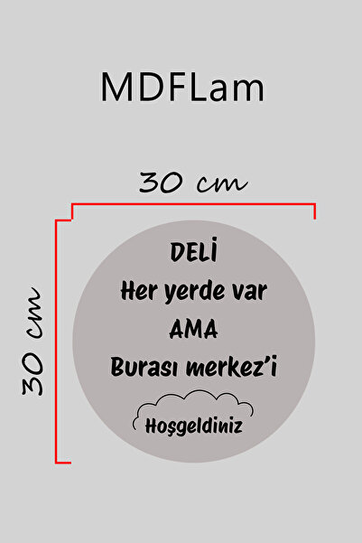 Dormot Digital Print Gray, Standard, Deli Center Themed, Door Ornament, Wall Ornament