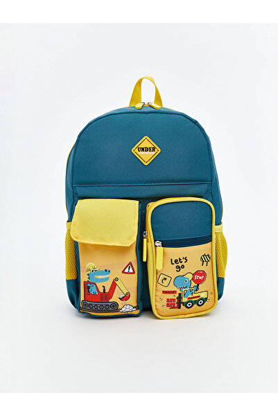 LC Waikiki Baskılı Erkek Çocuk Okul Çantası (W5)