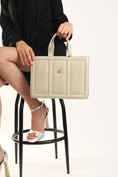 Moda Lime Geantă de umăr și de mână pentru femei, de culoare verde mentă, cu ...