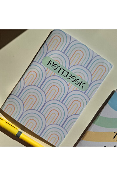 Songwol Studios A5 Stapled Notebook, Set of 2, Plain, Lined or Squared, 40 Sheets, Glossy Cardboard Cover