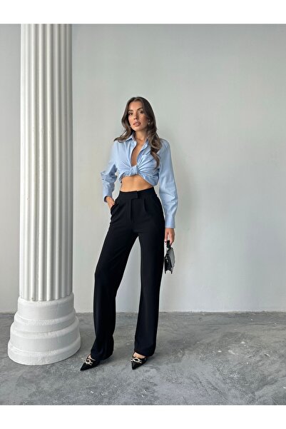 BARLEY Women's Lycra Velcro Closure Palazzo