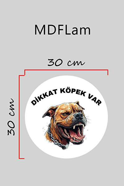 Dormot Digital Print White, Standard, Thick Dog-Themed Door Ornament, Wall Ornament