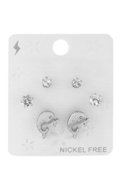 YUNİCCİ & CO أقراط من الفولاذ على شكل بوجيتير