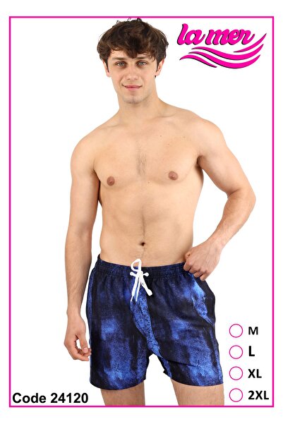 La Mer Simple and stylish men's swim shorts provide comfort and freedom of movement.