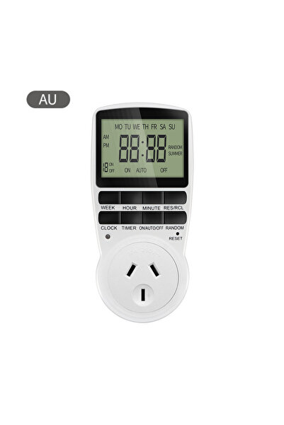 Choice4 مفتاح مؤقت رقمي من النوع الأسترالي، مفتاح توقيت إلكتروني قابل للبرمجة...