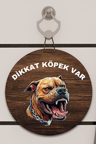 Dormot Digital Print Wooden, Standard, Thick Dog-Themed Door Ornament, Wall Ornament