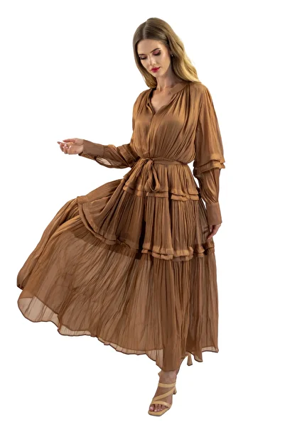 LAVIEER Celeste midi dress