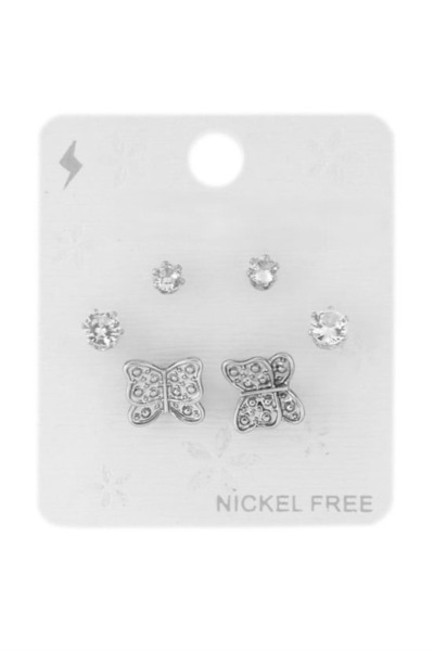 YUNİCCİ & CO أقراط من الفولاذ على شكل بوجيتير