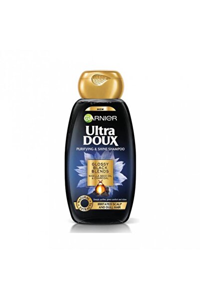Garnier شامبو ألترا دوكس المنقي والمنعم للشعر بالفحم وزيت الحبة السوداء - 400 مل